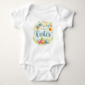 Baby's eerste paashaas romper (Voorkant)