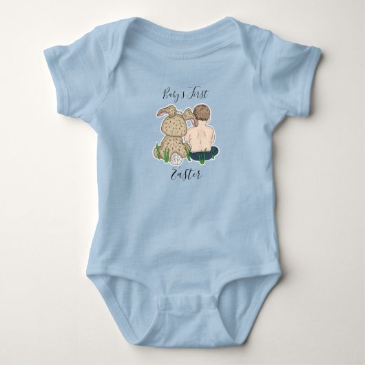 Baby's eerste Pasen Baby  Romper (Voorkant)