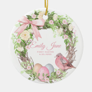 Baby's eerste Pasen Keramisch Ornament