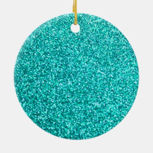 Baby's eerste selfie (blauwe achtergrond) keramisch ornament (Achterkant)