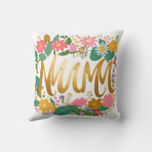 Baby's eerste spookachtige seizoen pompoen moeder kussen (Achterkant)