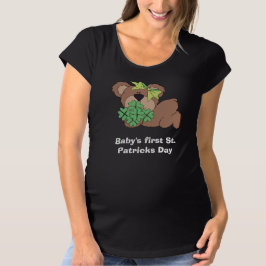 Baby's eerste St. Patrick's Day aangepaste shirt