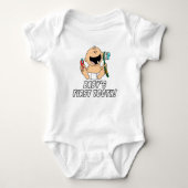 Baby's eerste tand romper (Voorkant)