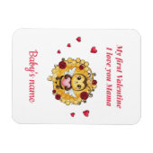 Baby's eerste Valentijn Magneet (Horizontaal)