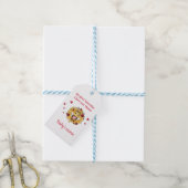 Baby's eerste Valentijnsdag Cadeaulabel (Met Touw)