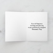  Baby's eerste Valentijnsdag Kaart (Binnen)