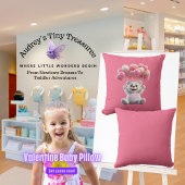 Baby's eerste Valentijnsdag kussen