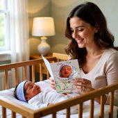 Baby's Eerste Valentijnsdag Wervelende Kolibrie Feestdagenkaart