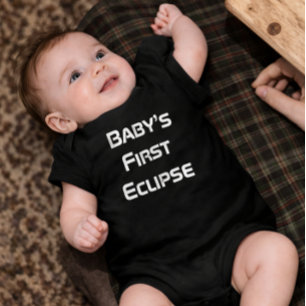 Baby's Eerste Zonsverduistering Zonsverduistering  Romper