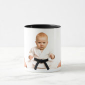 Baby's en baby's maken kata in karate. mok (Midden)