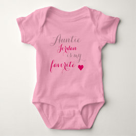 Baby's favoriete tante romper