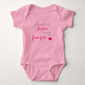 Baby's favoriete tante romper