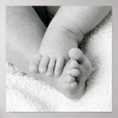 Baby's Feet Poster afdrukken (Voorkant)