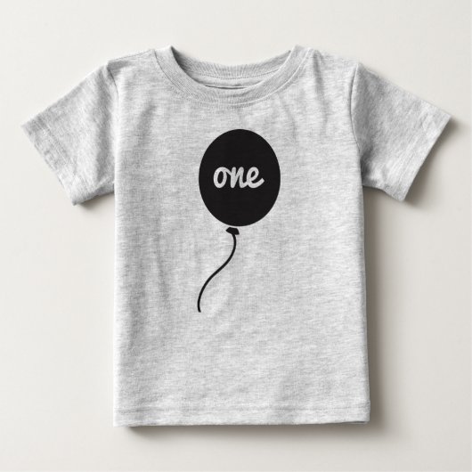 Baby's First Birthday Shirt (Voorkant)