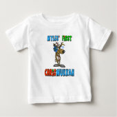 Baby's First Chrismukkah Custom Name T-Shirt (Voorkant)