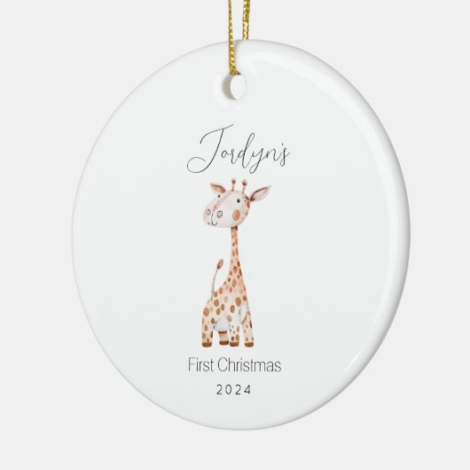 Baby's First Christmas Holiday Ornament (Links)
