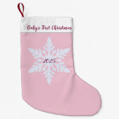 Baby's First Christmas Kleine Kerstsok (Voorkant)