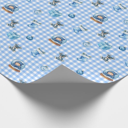 Baby's First Christmas Magic! Cadeaupapier (Hoek)