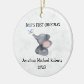 "Baby's First Christmas" Olifant Ornament (Links)