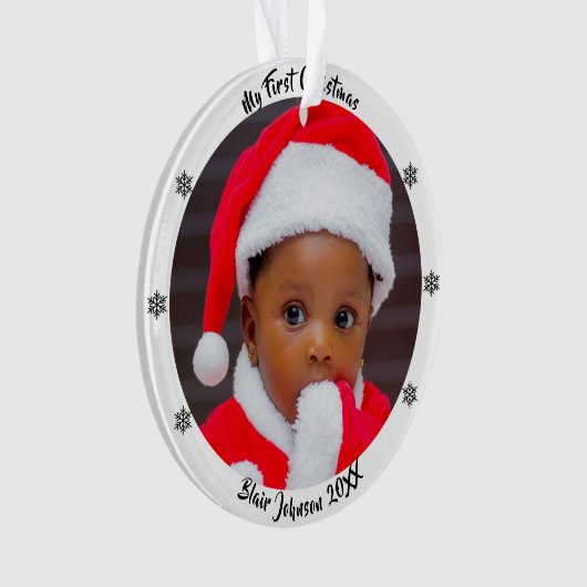 Baby's First Christmas Ornament (voorkant)