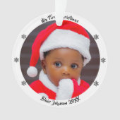 Baby's First Christmas Ornament (voorkant)