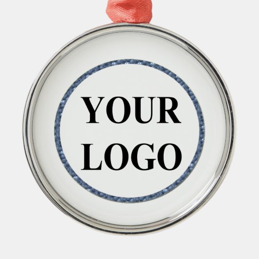 Baby's First Christmas Ornament ADD LOGO Merry (Voorkant)