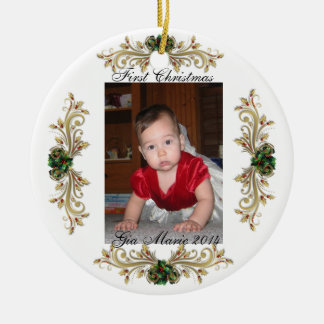 "Baby's First Christmas" Ornament met Jesus