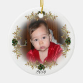 "Baby's First Christmas" Ornament religieus (Voorkant)