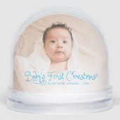 Babys First Christmas  Photo  Sneeuwbol (Voorkant)
