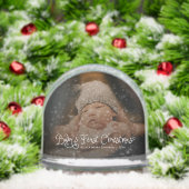 Babys First Christmas  Photo  Sneeuwbol (Kerstmis)
