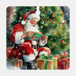 Baby's First Christmas Photo Template Metalen Ornament