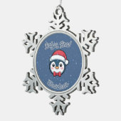 Baby's First Christmas Snowflake Framed Ornament (Rechts)