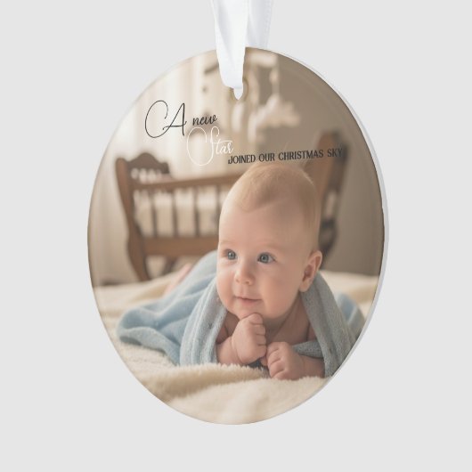 Baby's First Christmas Wish Ornament (voorkant)