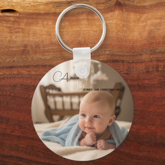 Baby's First Christmas Wish Sleutelhanger (Voorkant)
