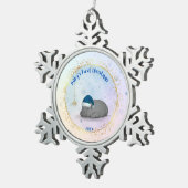 Baby's First ChristmPygmy Hippo Christmas Ornament (Rechts)