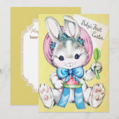 Baby's First Easter kaart toevoegen (Voorkant / Achterkant)