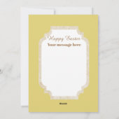 Baby's First Easter kaart toevoegen (Achterkant)