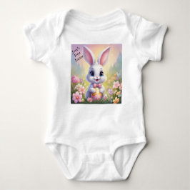 Baby's First Easter Naam toevoegen Schattige Romper