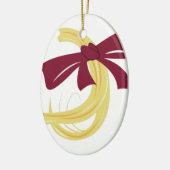 Babys First Haircut Keramisch Ornament (Links)