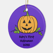 Baby's First Halloween Keepomwille Gift Ornament (Links)