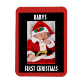 Babys First Kerstmagneet Magneet (Verticaal)