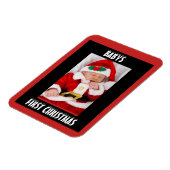Babys First Kerstmagneet Magneet (Linkerzijde)
