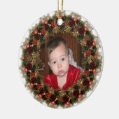 "Baby's First Kerstmis"-Ornament Keramisch Ornament (Links)