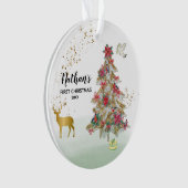 *~* Baby's First Kerstmis - Tree Peace Dove Truck Ornament (voorkant)