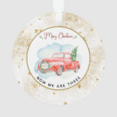 *~* Baby's First Kerstmis - Truch Tree Peace Dove Ornament (achterkant)