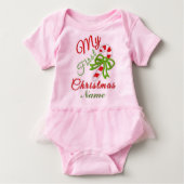 "Baby's First Kerstmis" TUTU BODYSUIT (Voorkant)