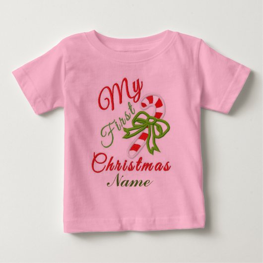 "Baby's First Kerstmis" TUTU BODYSUIT (Voorkant)