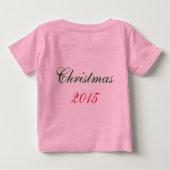 "Baby's First Kerstmis" TUTU BODYSUIT (Achterkant)