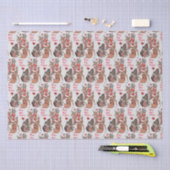 Baby's First KerstWoodland Animals Deer Bunny Tissuepapier (Craft)