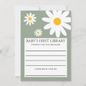 Baby's First Library Card Kaart (Voorkant)